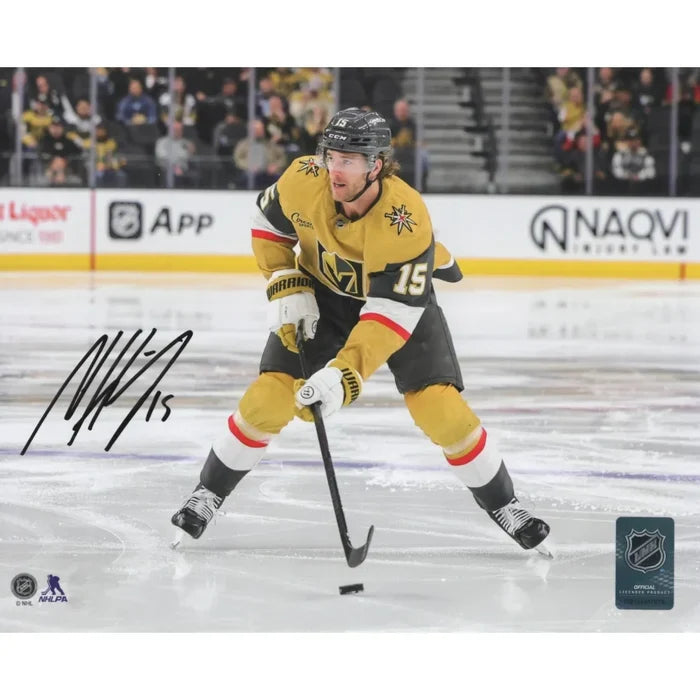 Noah Hanifin Autographed Vegas Golden Knights 8x10 Photo COA Signed VGK