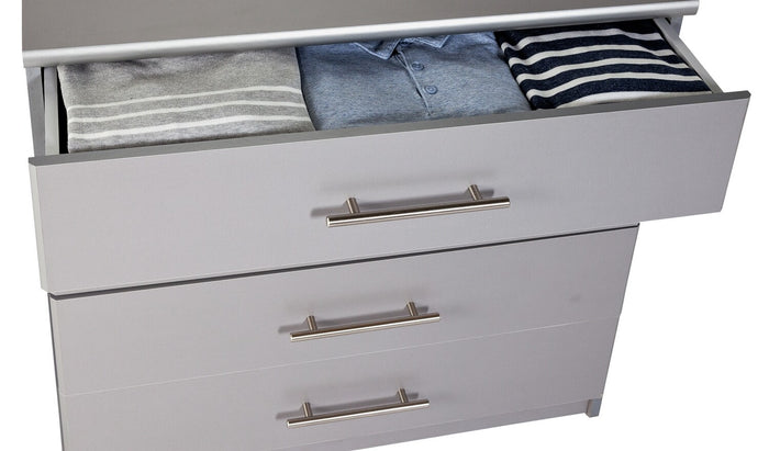 Normandy 4 Drawer Chest - Grey ( B Grade 40900 )