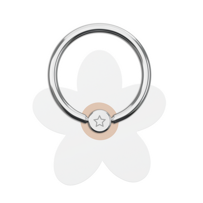 Nude Checkers Adhesive Phone Ring