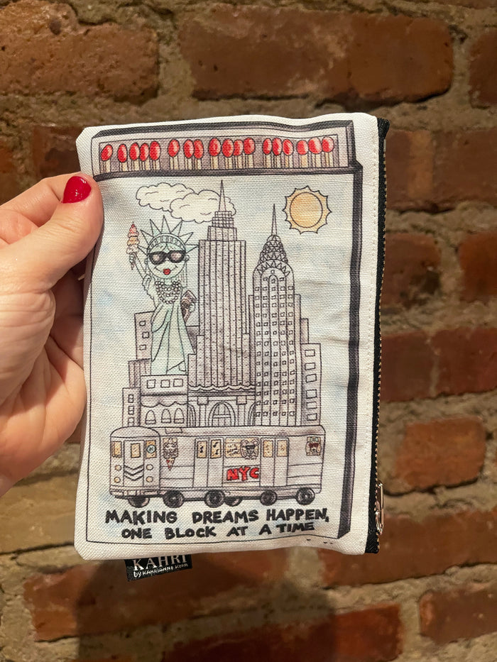 NYC Matchbook Coin Purse