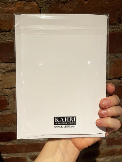 NYC Matchbook Glitter Card
