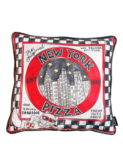 NYC Pizza Box Pillow