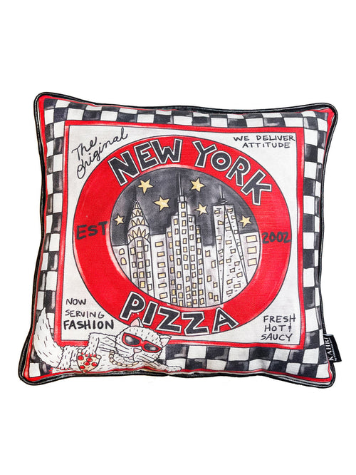 NYC Pizza Box Pillow