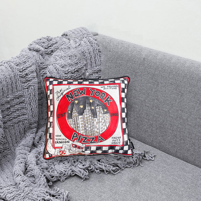 NYC Pizza Box Pillow
