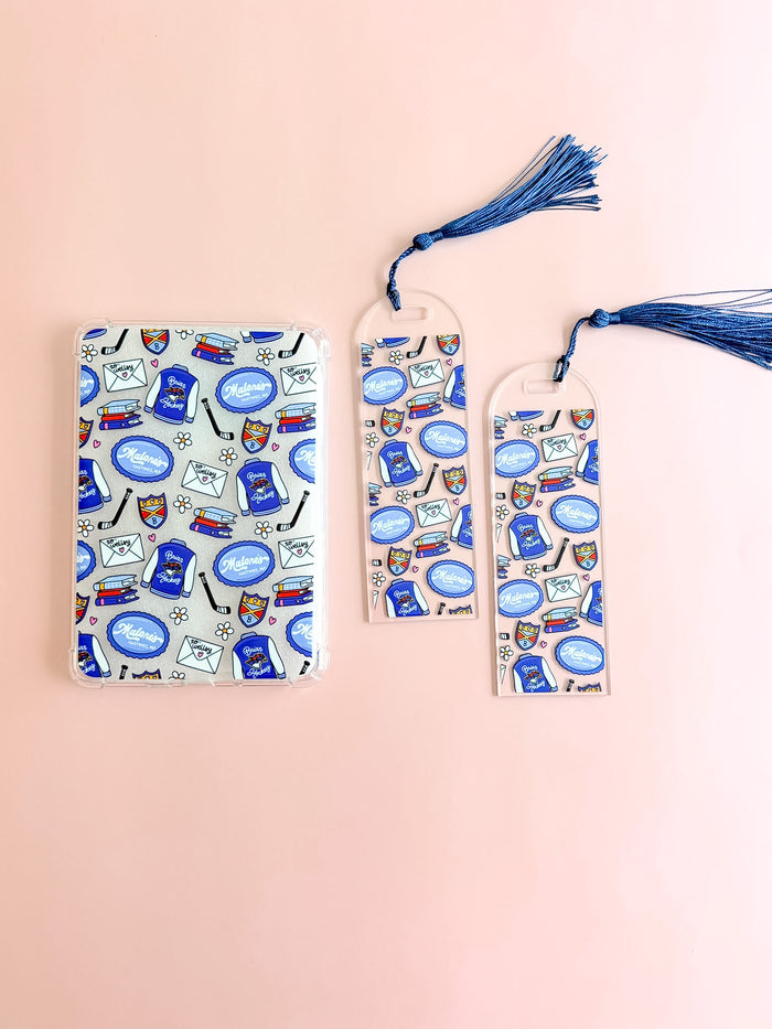 Off Campus Inspired E Reader Case and / or Bookmark [Combined Listing]