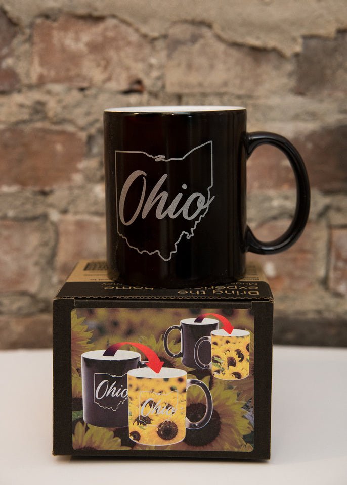 Ohio Sunflower Color Changing Mug