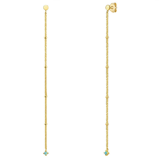 Ohrstecker gold hängend