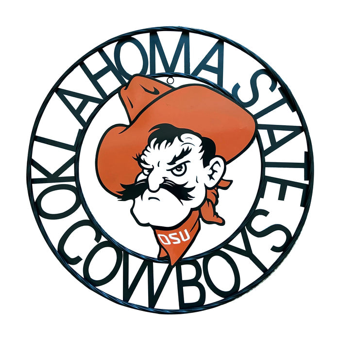 Oklahoma State Cowboys Wrought Iron Wall Decor