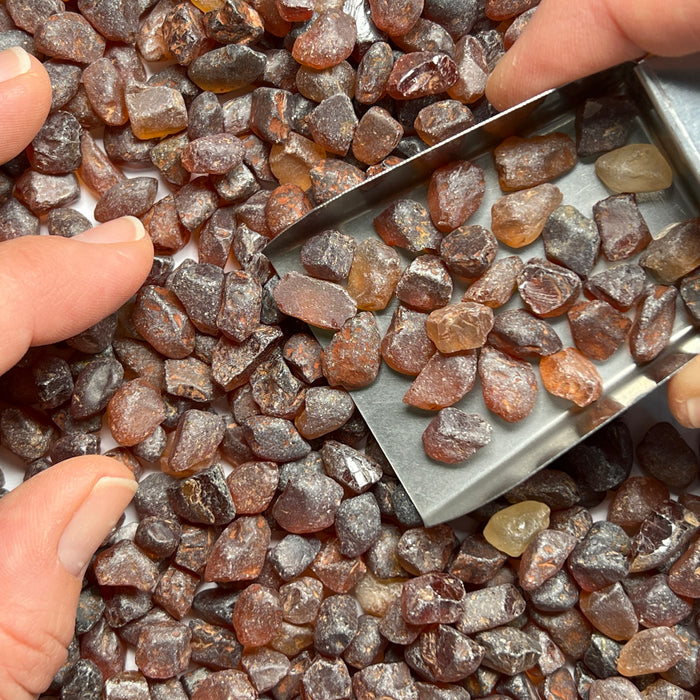 Orange Zircon - Tanzania (BULK)