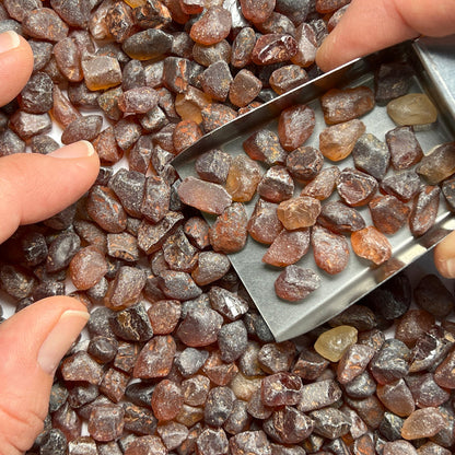 Orange Zircon - Tanzania (BULK)