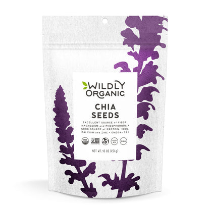 Organic Chia Seeds | Whole Black Chia Seeds