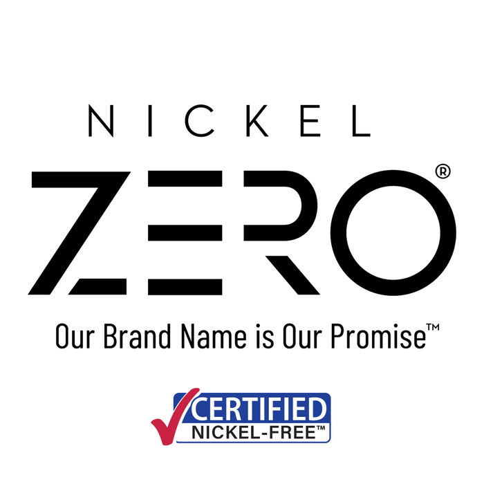 Nickel Zero® icon | Our Brand Name Is Our Promise™ | Certified Nickel-Free™