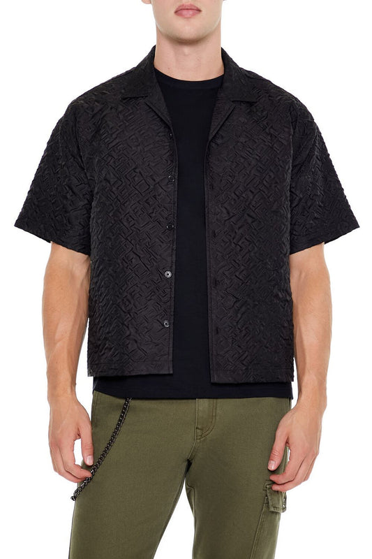 Oversized Textured Shirt