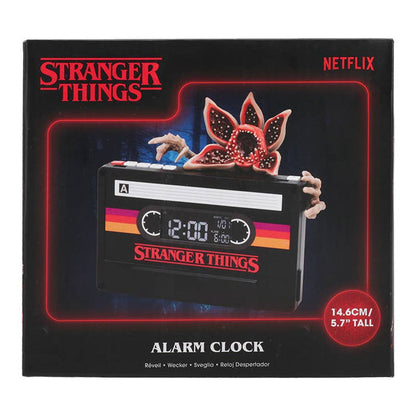 Paladone Stranger Things Season 5 - Demogorgon Cassette Alarm Clock - Kryptonite Character Store