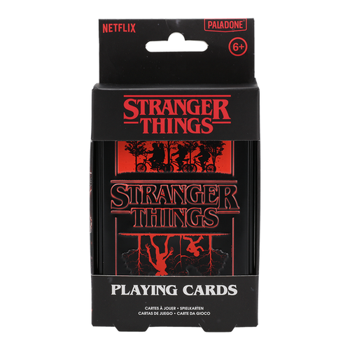 Paladone Stranger Things Season 5 - Playing Cards in a Tin - Kryptonite Character Store