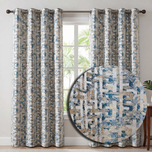 Palazzio Jaquard Panels | Heavy Satin Jacquard (Buy 1 Get 1 Free)