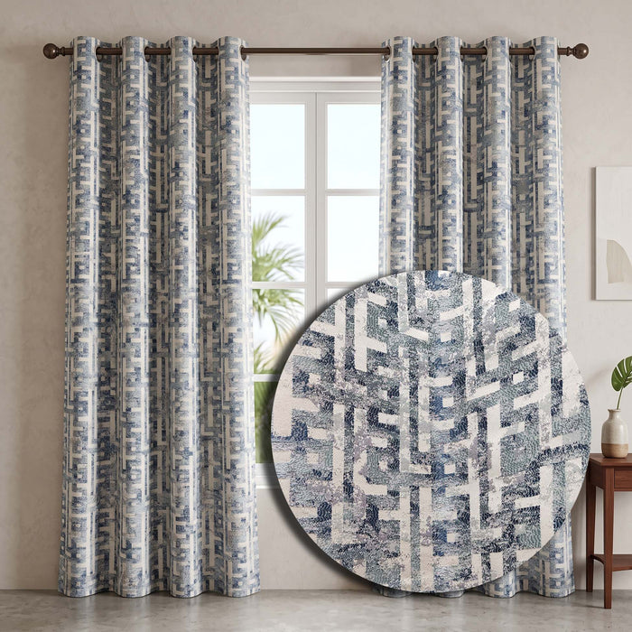 Palazzio Jaquard Panels | Heavy Satin Jacquard (Buy 1 Get 1 Free)