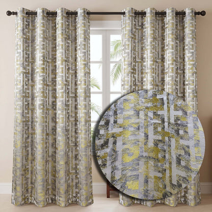 Palazzio Jaquard Panels | Heavy Satin Jacquard (Buy 1 Get 1 Free)