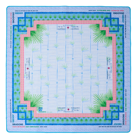 Oh My Mahjong Palm Paradise Mahjong Mat (in Tube)