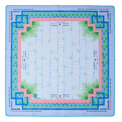 Oh My Mahjong Palm Paradise Mahjong Mat (in Tube)