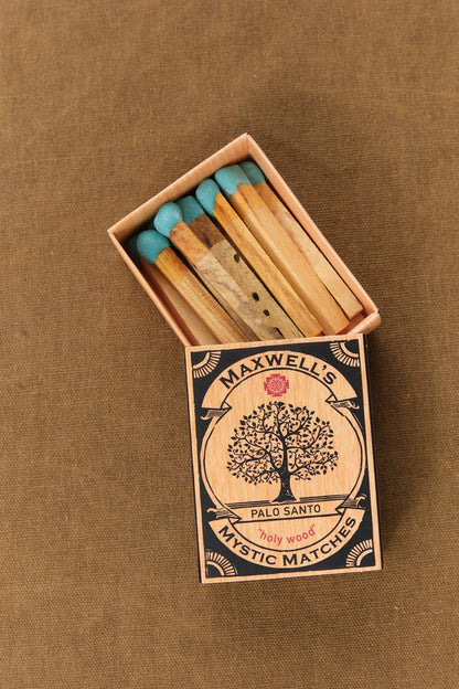 Maxwell's Mystic Market Home Incense Palo Santo Matches