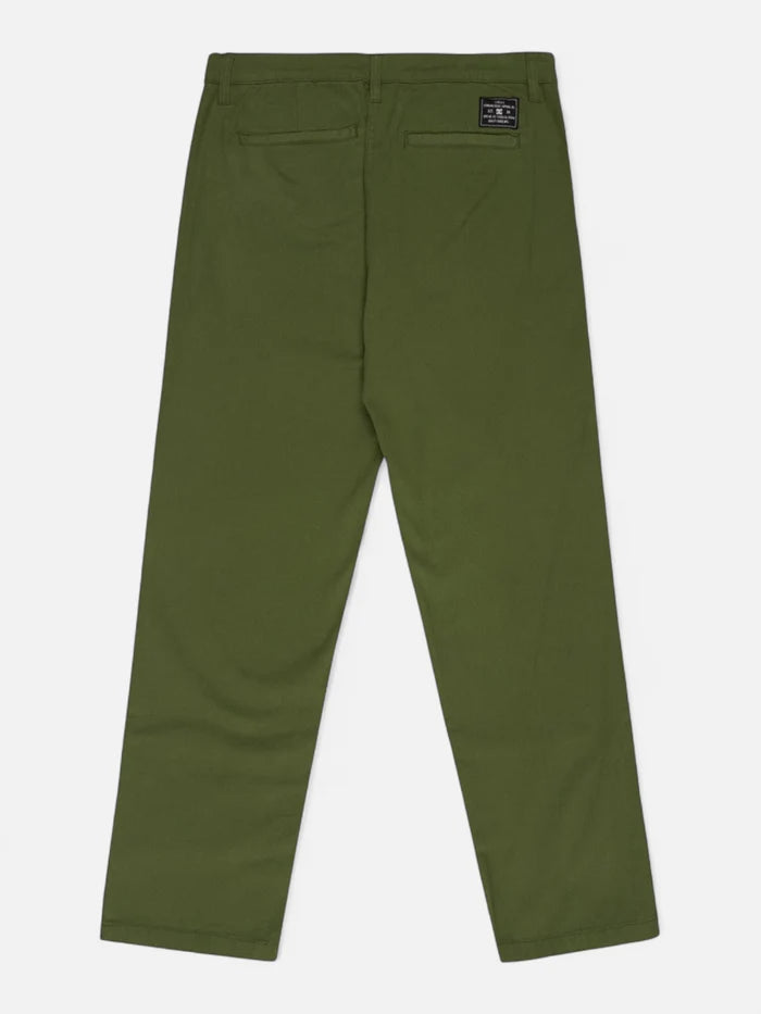 Pantalon DC Worker Relaxed Chino Verde Militar