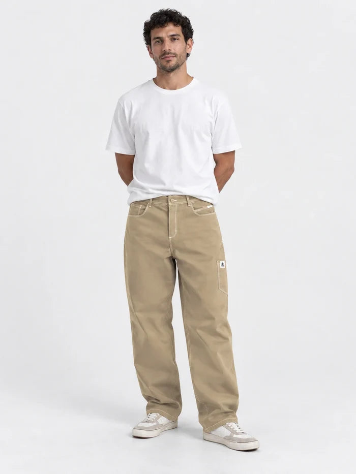 Pantalon Familyarg Big Pants Beige — vista principal