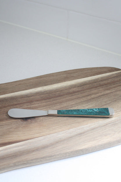Pate Knife / Spreader Emerald Set of 3