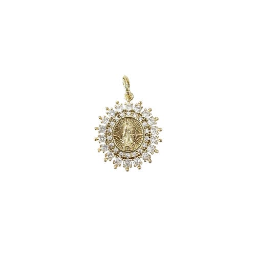 Gemelli Pave Saint Charm