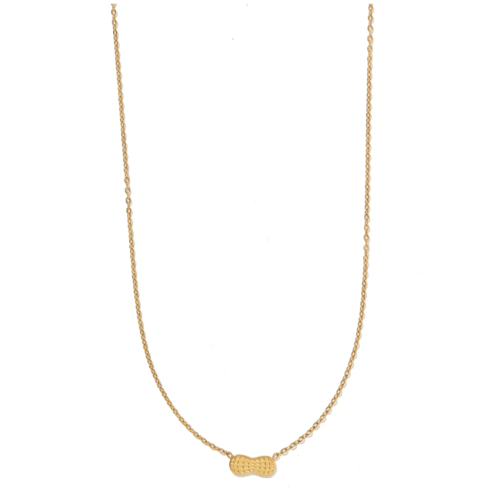 Linny & Co. Peanut Gold Necklace