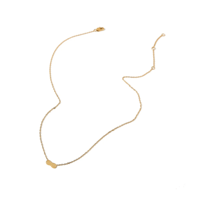Linny & Co. Peanut Gold Necklace