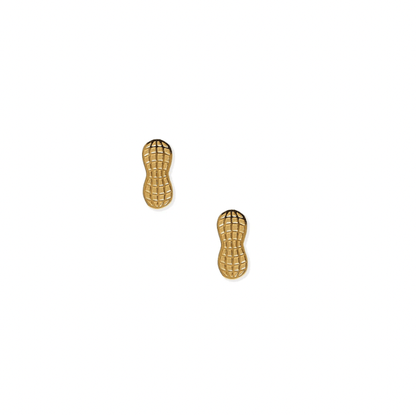 Linny & Co. Peanut Screwback Earrings