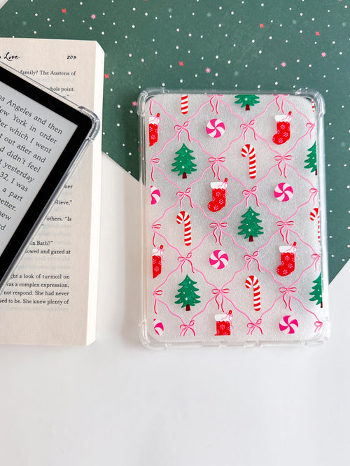 Peppermint Wonderland E Reader Case – Holiday E-Reader Cover