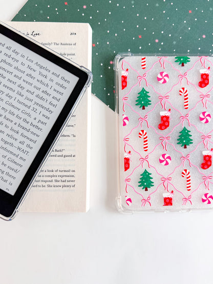 Peppermint Wonderland E Reader Case – Holiday E-Reader Cover