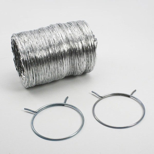 Perfect Draft Metal Adapter & Flexible Hose with Clamps for BBQ Blower 2.0 - Smoker Guru