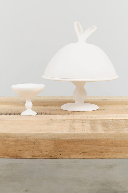 Tina Frey Designs Home Kitchen Serving Petite Pedestal Bowl White / 4.5″ Dia X 4″ H