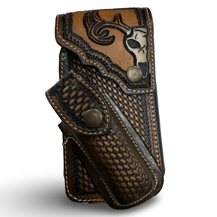 Phone Case with Built-In Knife Holder Pouch