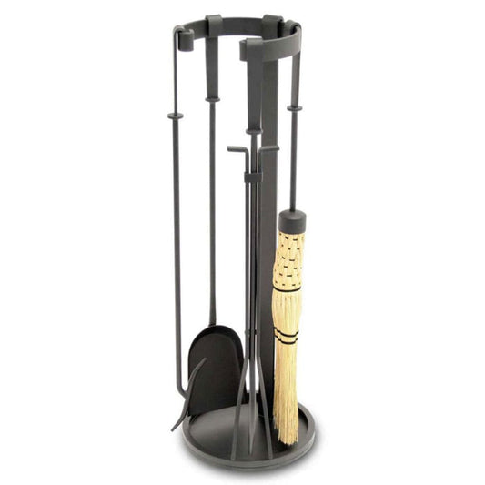 Pilgrim - 22" 4-Piece Black Mid Century Tool Set