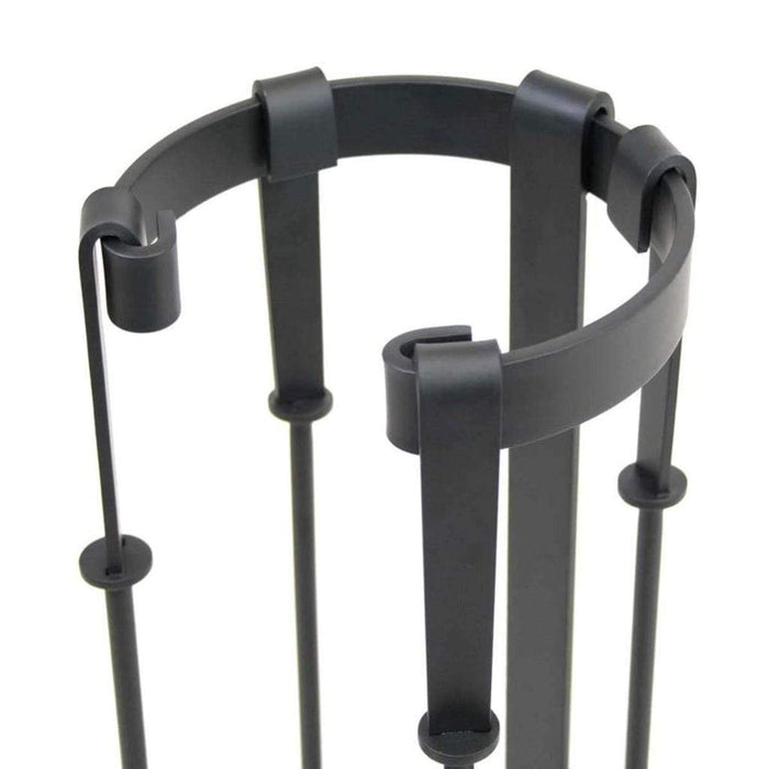 Pilgrim - 22" 4-Piece Black Mid Century Tool Set