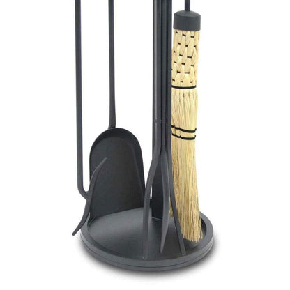 Pilgrim - 22" 4-Piece Black Mid Century Tool Set
