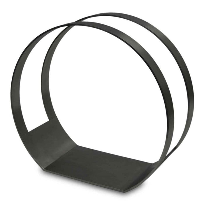 Pilgrim - 24" Black Modern Wood Holder