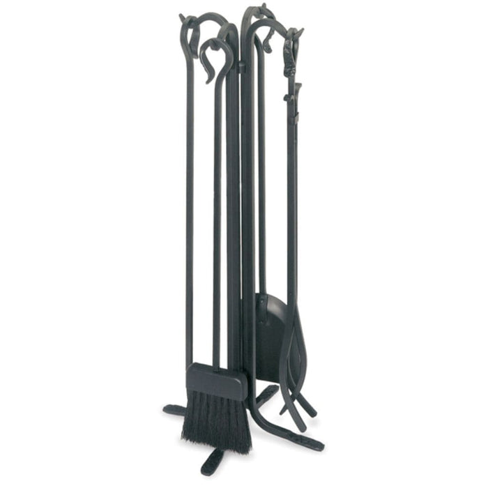 Pilgrim - 28" Matte Black Forged Hearth