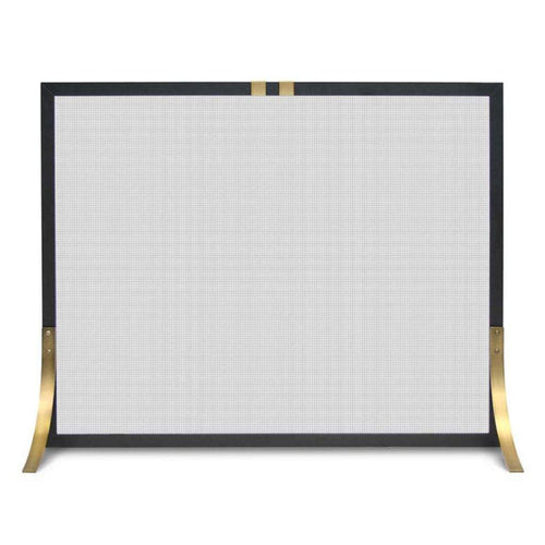Pilgrim - 39" Black Valiant Single Panel Mesh