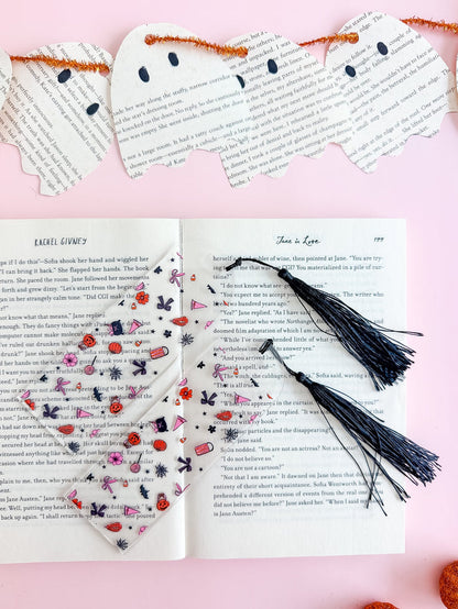 Pink and Spooky Kindle Case and/or Bookmark [Combined Listing]