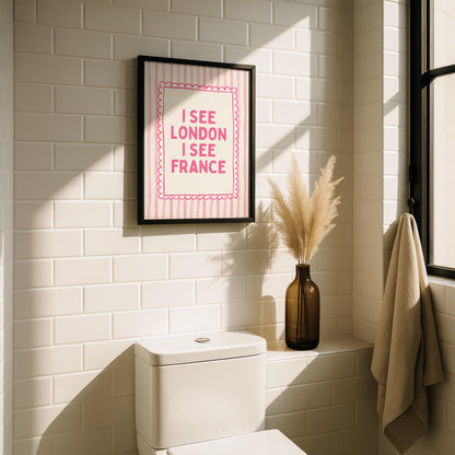 Funny Bathroom Wall Art Set Printable, Pink Bathroom Decor Bundle, Cute Bathroom Posters Set, Coquette Bathroom Wall Art, Funny Quote Prints