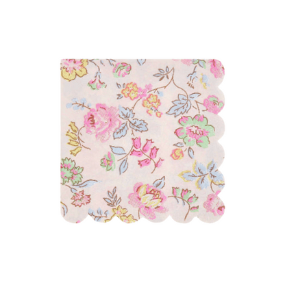 Meri Meri Pink Chintz Small Napkins