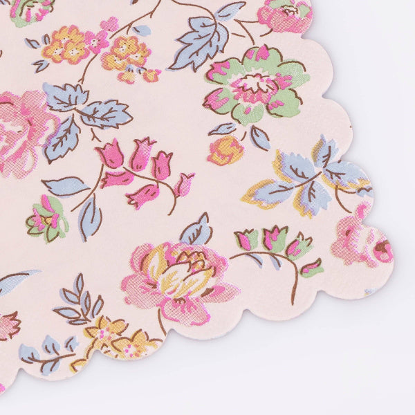 Meri Meri Pink Chintz Small Napkins