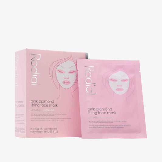 Pink Diamond Instant Lifting Face Masks x 8