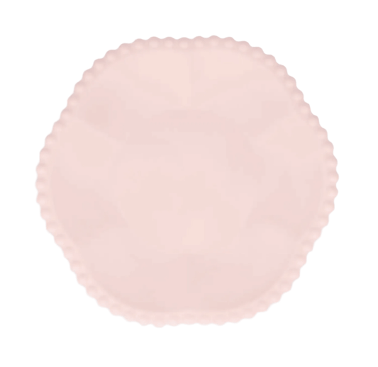 Meri Meri Pink Dot Edged Flower Side Plates