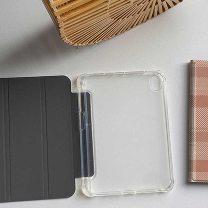 Plaid Pattern iPad Case - Apricot